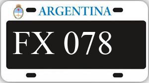 Patente AA078FX