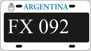 Patente AA092FX