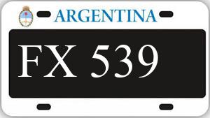 Patente AA539FX