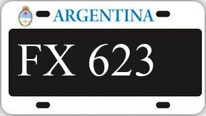 Patente AA623FX