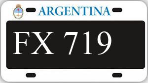 Patente AA719FX