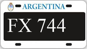 Patente AA744FX