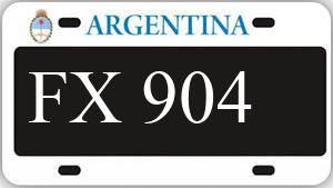 Patente AA904FX