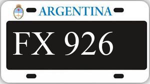 Patente AA926FX