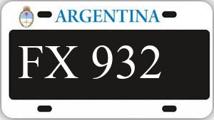Patente AA932FX