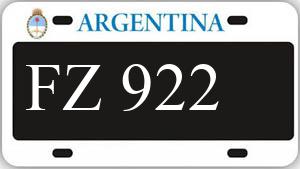 Patente AE922FZ