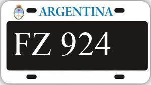 Patente AE924FZ