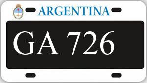 Patente AA726GA