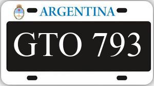 Patente GTO793