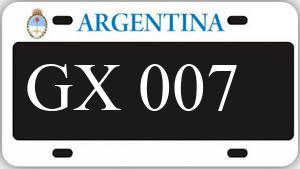 Patente AA007GX