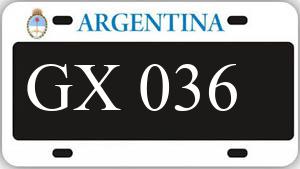 Patente AA036GX
