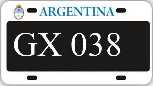 Patente AA038GX