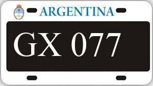 Patente AA077GX