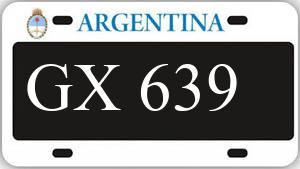Patente AA639GX