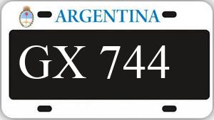 Patente AA744GX