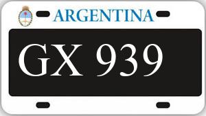 Patente AA939GX