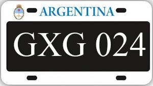 Patente GXG024