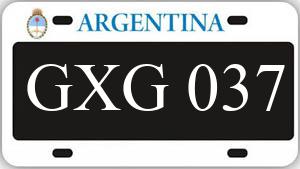 Patente GXG037