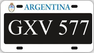 Patente GXV577