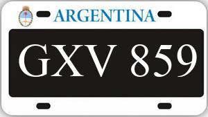 Patente GXV859