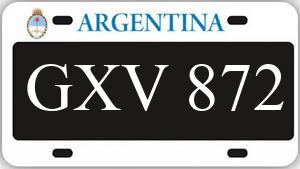 Patente GXV872