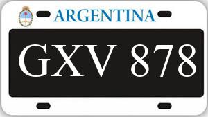 Patente GXV878