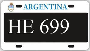 Patente AA699HE