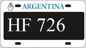 Patente AA726HF
