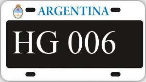 Patente AA006HG