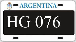 Patente AA076HG