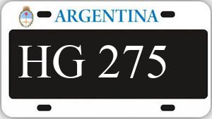 Patente AA275HG