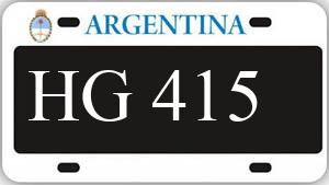 Patente AA415HG