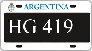 Patente AA419HG