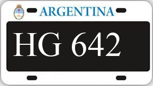 Patente AA642HG