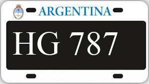 Patente AA787HG