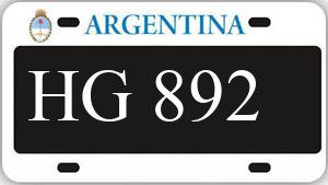 Patente AA892HG