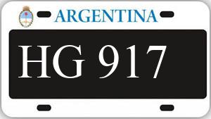 Patente AA917HG