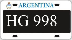 Patente AA998HG
