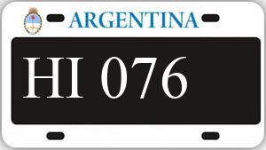 Patente AA076HI
