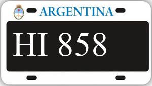 Patente AA858HI