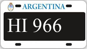 Patente AA966HI