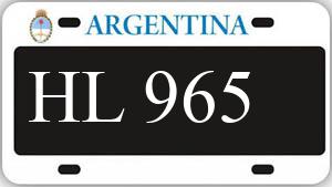 Patente AA965HL