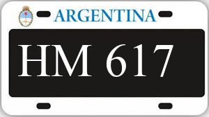 Patente AA617HM