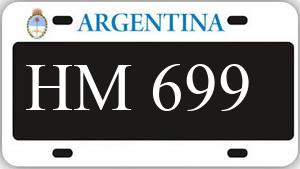 Patente AA699HM