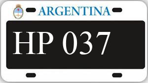 Patente AA037HP