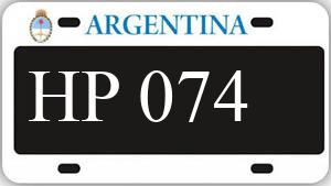 Patente AA074HP