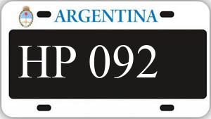 Patente AA092HP