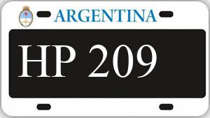 Patente AA209HP