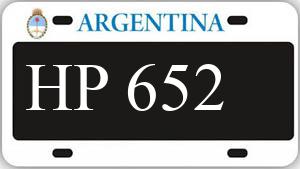 Patente AA652HP