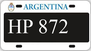 Patente AA872HP